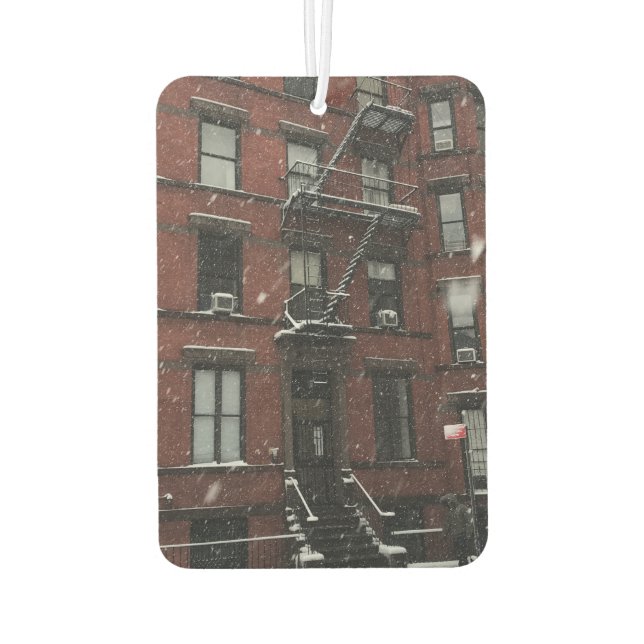 Ambientador New York City Blizzard Upper West Side Snow NYC (Reverso)