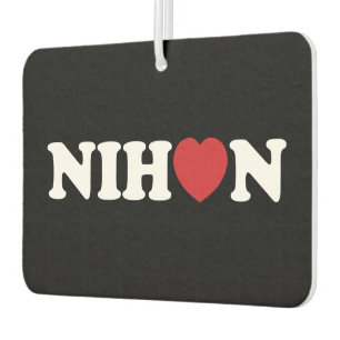 Ambientador Nihon Love Heart Air Freshener