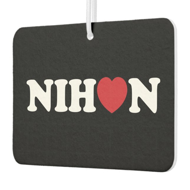 Ambientador Nihon Love Heart Air Freshener (Izquierda)