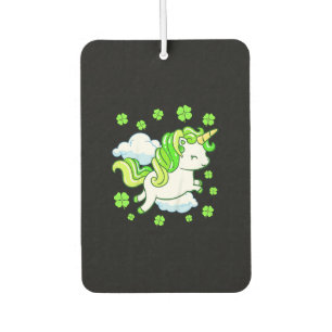Ambientador Niños St Patricks Día Unicornio Chicas Toddler Sha