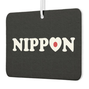 Ambientador Nippon Love Heart Flag Air Freshener