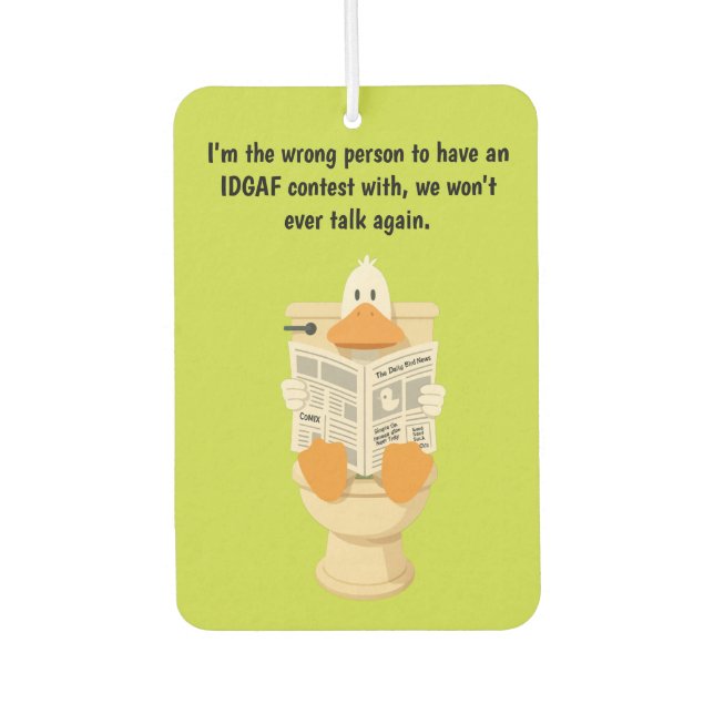 Ambientador No me importa  (Anverso)