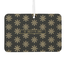 Ambientador Nombre de familia del patrón de los copos de nieve