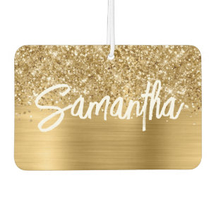 Ambientador Nombre de secuencia de pincel Glam Glittery Gold
