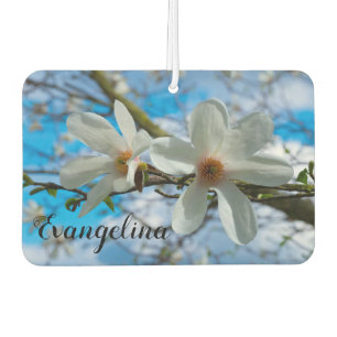 Ambientador Nombre personalizado de Super Spring Magnolia Blos