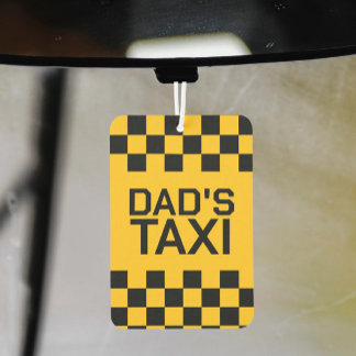 Ambientador Nombre personalizado del personalizado Taxi