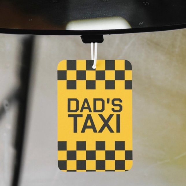 Ambientador Nombre personalizado del personalizado Taxi (Custom Taxi Personalized Name Air Freshener by Ricaso Change text to suit requirements. Funny taxi
)