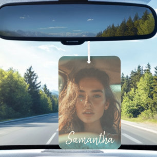 Ambientador Nombre personalizado del regalo de foto de persona
