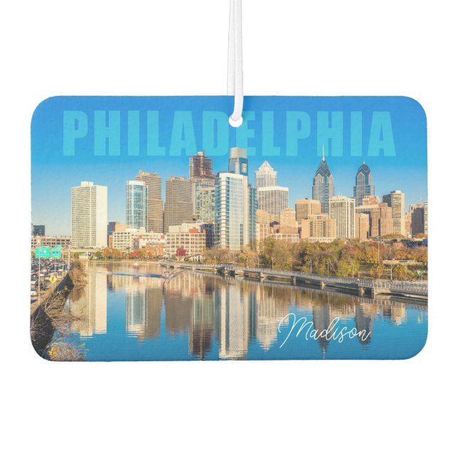 Ambientador Nombre personalizado Filadelfia Pennsylvania (Anverso)
