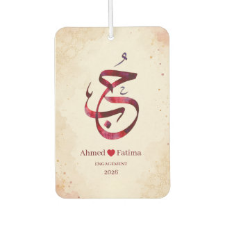 Ambientador Nombres de Pareja Personalizados Regalo de Boda