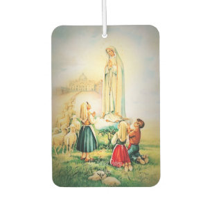 Ambientador Nuestra Señora de Fátima 1917 con la plegaria Fáti