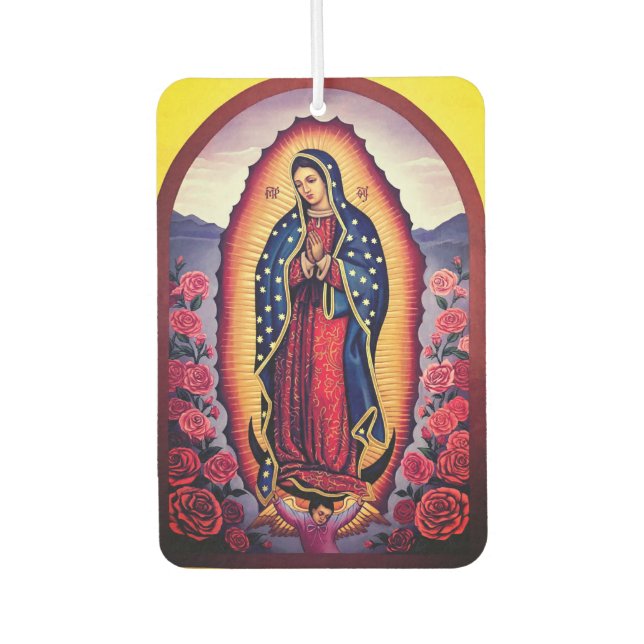 Ambientador Nuestra Señora de Guadalupe Air Freshener (Anverso)