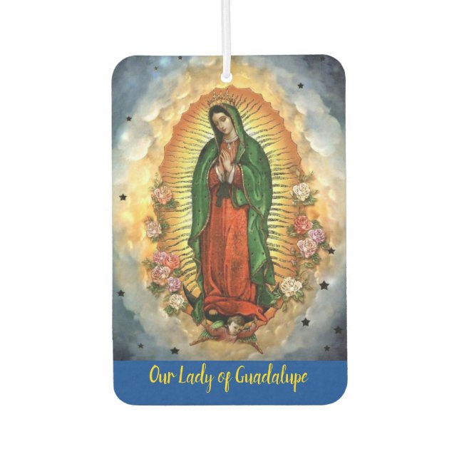 Ambientador Nuestra Señora de Guadalupe y Jesús Sagrado Corazó (Anverso)