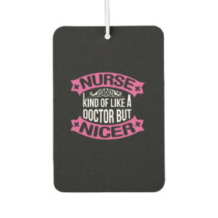 Ambientador Nurse Gift   Enfermera Como Un Médica