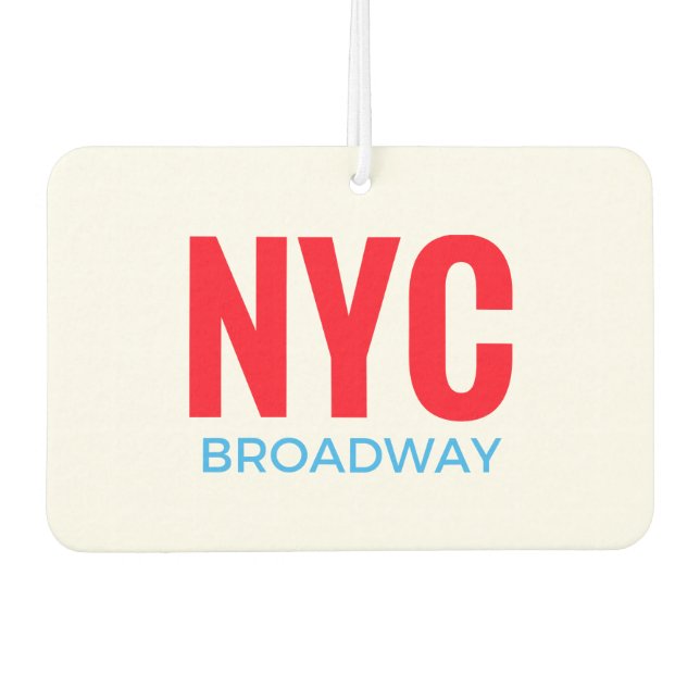 Ambientador NYC Broadway (Anverso)