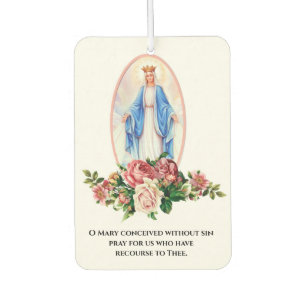 Ambientador Oración católica de la Santísima Virgen María