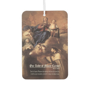 Ambientador Oración de Nuestra Señora del Monte Carmel