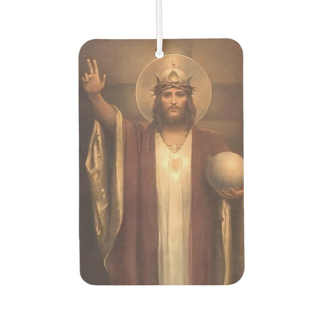 Ambientador Oración de personalizable a Cristo el Rey (Anverso)