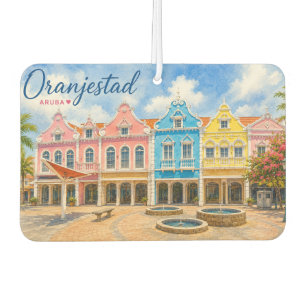 Ambientador Oranjestad Aruba Isla del Caribe Viaje Recuerdo