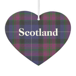 Ambientador Orgullo de Escocia Tartan Plaid Air Freshener