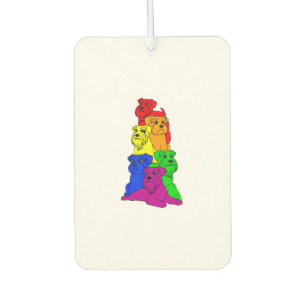 Ambientador Orgullo Gay Schnauzer Amante de Perros LGBT Divert