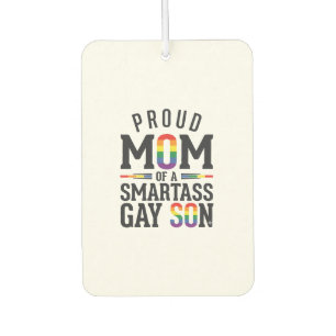 Ambientador Orgullosa madre de un hijo gay descarado camiseta