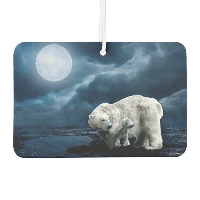 Ambientador Oso Polar y Cubo (Anverso)