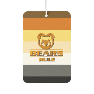 Ambientador Osos mandan Bandera Clásica de Orgullo de Oso Tall