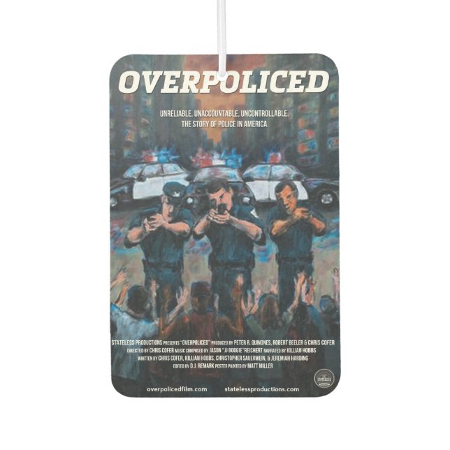 Ambientador Overpoliced (Anverso)