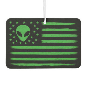 Ambientador OVNI Alien de Bandera de Estados Unidos