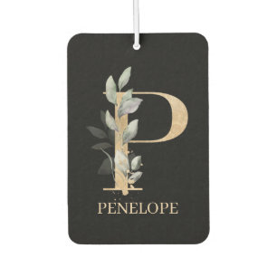 Ambientador P Monograma Floral Personalizado