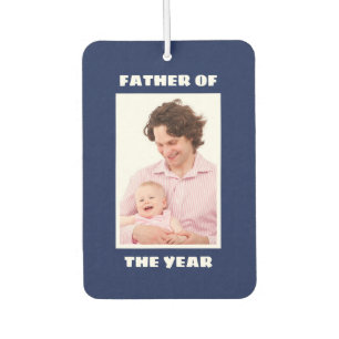 Ambientador Padre Del Año Personalizado Personalizado Foto Pap