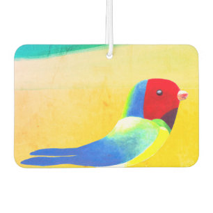Ambientador Pajarito Colorido en la Playa