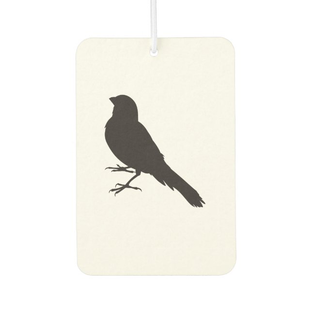 Ambientador Pájaro Canario de pie (Anverso)