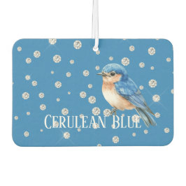 Ambientador Pájaros Azules Cerúleos Diamantes Falsos