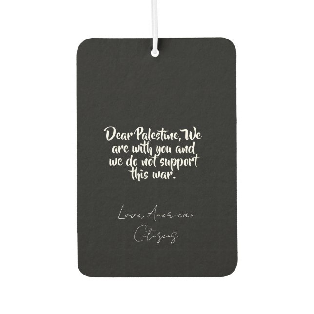 Ambientador Palestina Libre (Anverso)