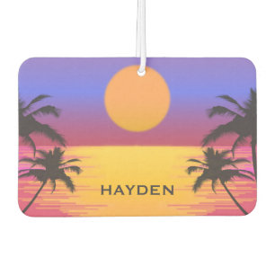 Ambientador Palm Trees Tropicales Personalizadas