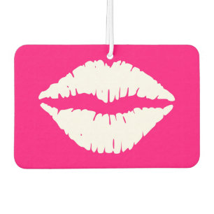 Ambientador Palo de labios rosado y blanco caliente