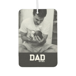 Ambientador Papá Est Foto Negro y Blanco Año Día del Padre