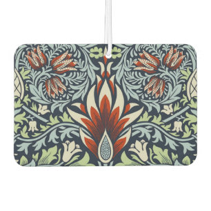 Ambientador Papel pintado floral Morris Navy Blue Snakeshead