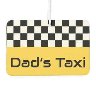 Ambientador para coche de taxi del papá regalo