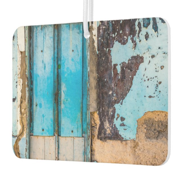 Ambientador Pared azul y puerta (Izquierda)