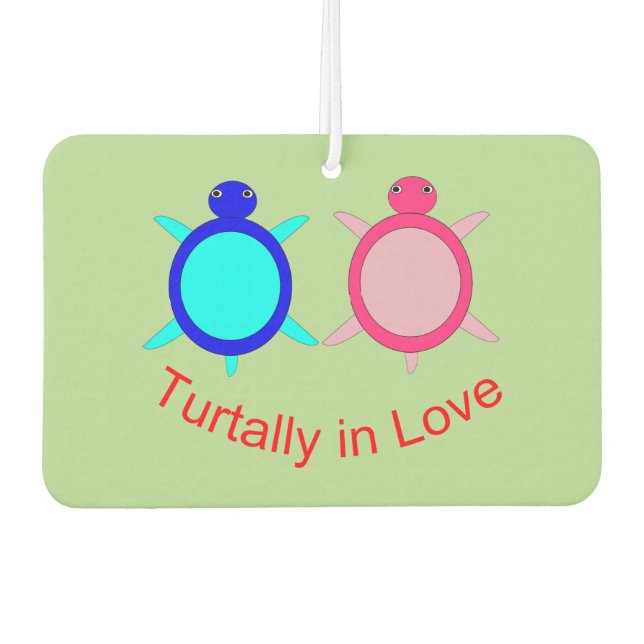 Ambientador Pareja De Tortuga Cuta (Anverso)