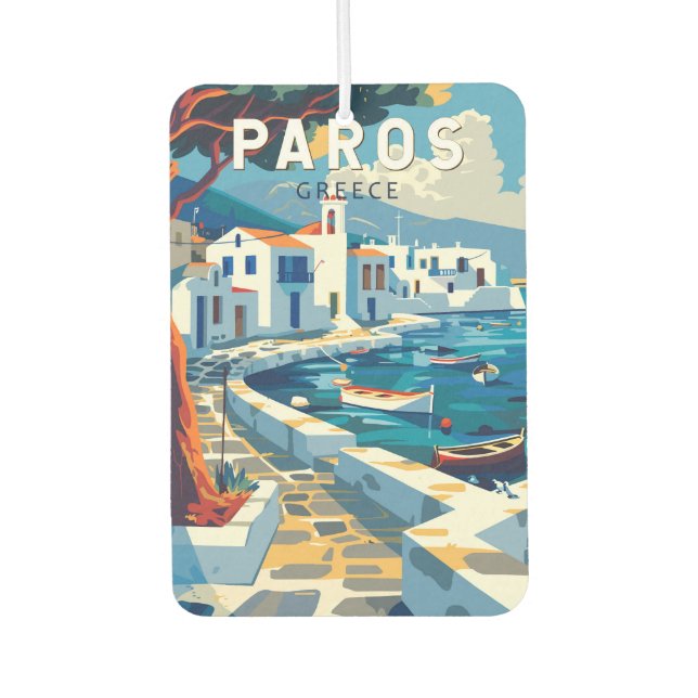 Ambientador Paros Grecia Viaje de arte (Anverso)
