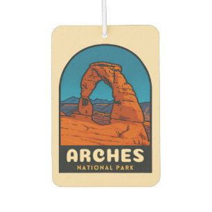 Ambientador Parque nacional Arcos de Viajes Retro Vintage Utah
