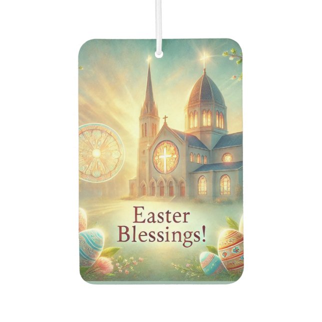 Ambientador "Pascua amapola: Un día de amor y risa" (Anverso)