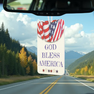 Ambientador Patriotic Bunting God Bless America Template
