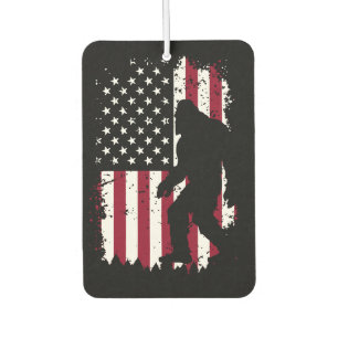 Ambientador Patriótico Bigfoot – Sasquatch Bandera Americana