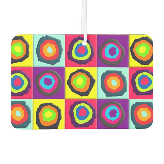 Ambientador patrón de círculos (Anverso)