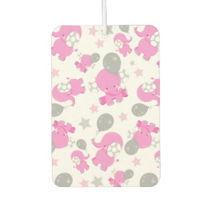 Ambientador Patrón De Elefantes Rosa, Elefantes Cutos, Estrell